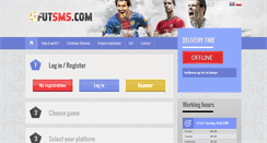 Desktop Screenshot of futsms.com